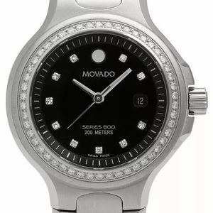 Movado 800 series diamond bezel